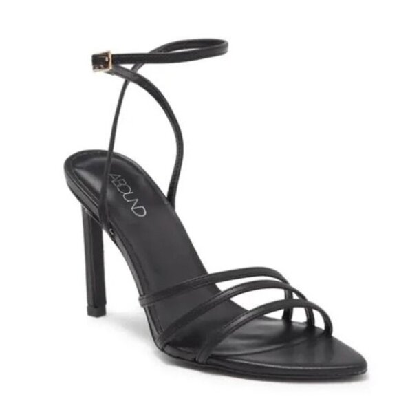 Abound Jimena Black Ankle Strap Heeled Sandal/8.5M, NWOB - Picture 1 of 10